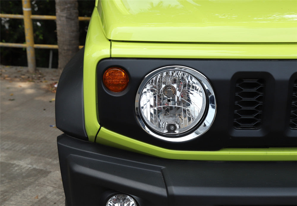 Chrome ABS Front Headlight Lamp Ring Trim for Suzuki for Jimny 2019-2022 Accessories