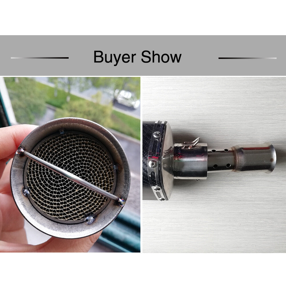 ZSDTRP DB Killer Universal Motorcycle Exhaust Muffler 60MM