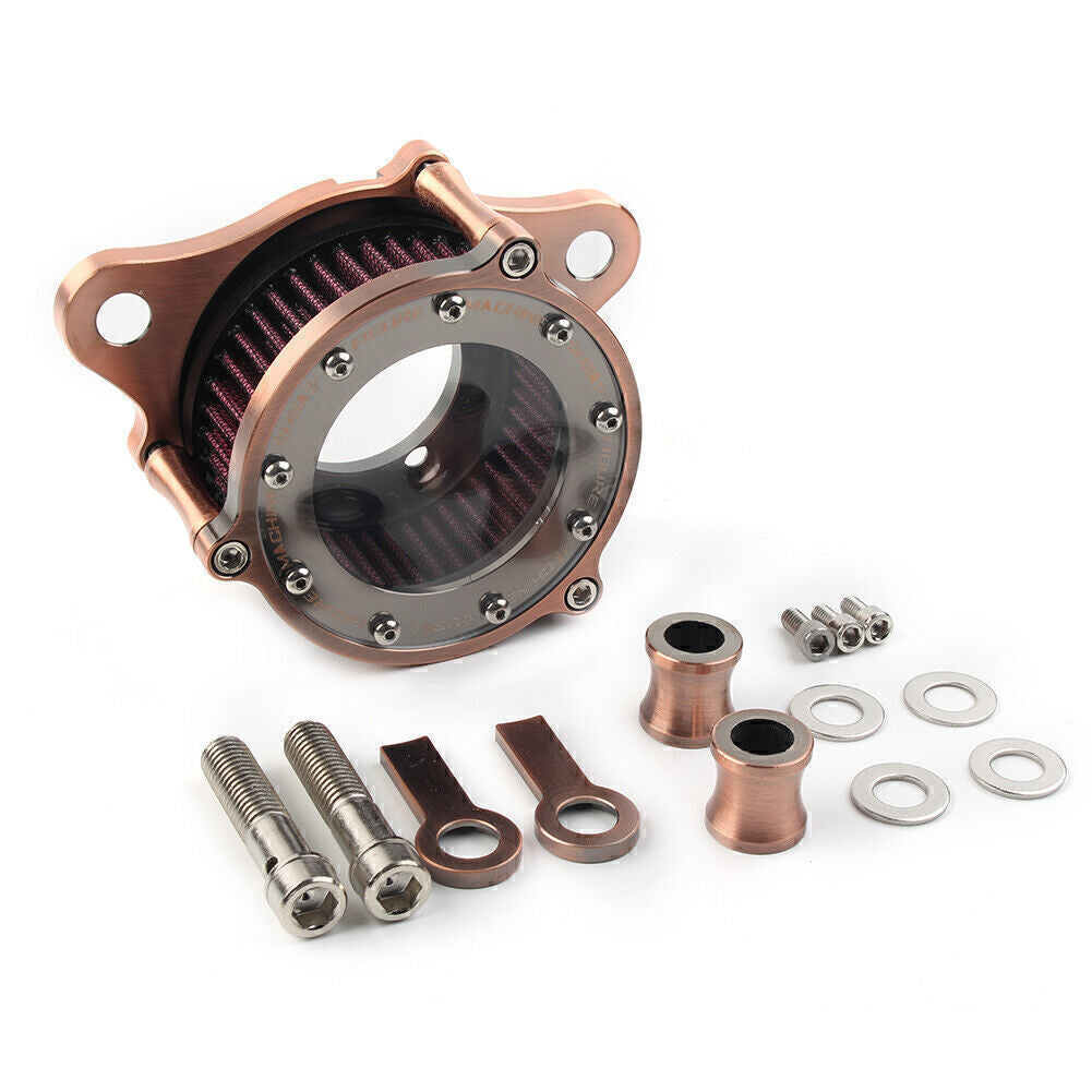 Air Cleaner Intake Filter Kit for Harley Sportster Iron 883 1200 72 48 1988-2021 Q