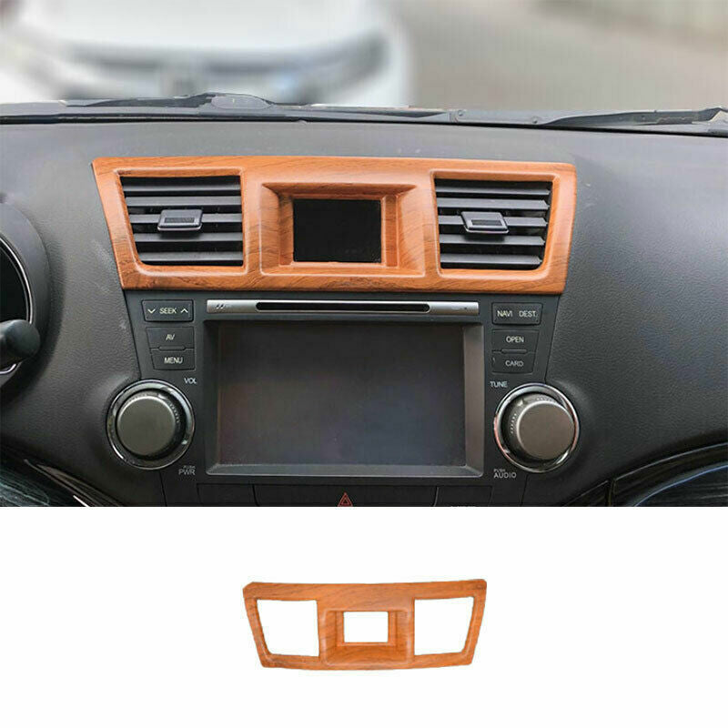 for Honda Accord 2018-2022 Wood Grain Front Door Speaker A-Pillar frame Cover v