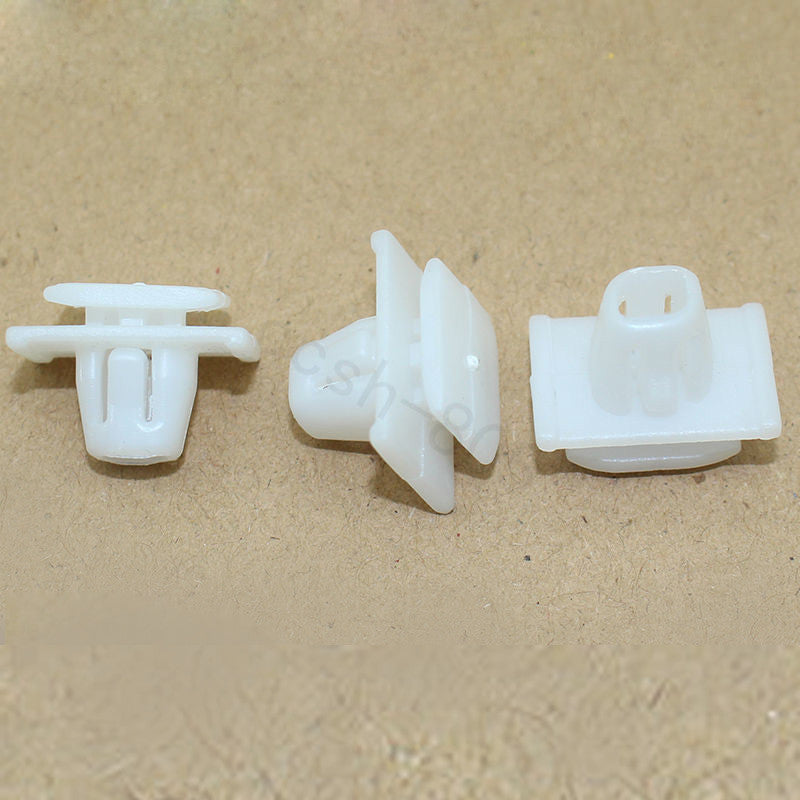 10 Pcs Car Side Skirt Sill Guard Moulding Trim Fastener Clips for Honda