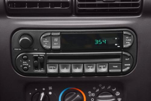 Fit for Jeep for Wrangler TJ 1997-2006 Bright Blue Center Console Radio Bezel Trim