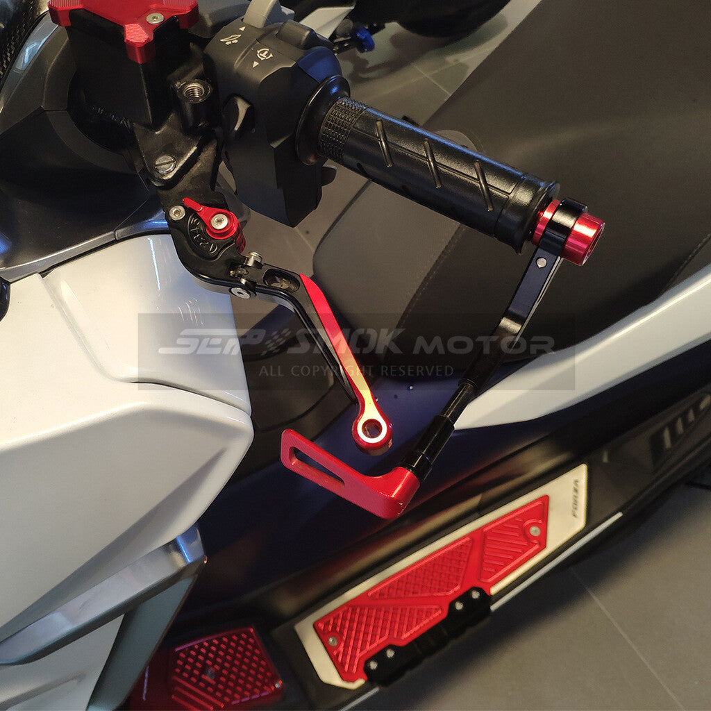 Fit For motor Bar End Brake Clutch Lever Guard Protector Universal Adjustable