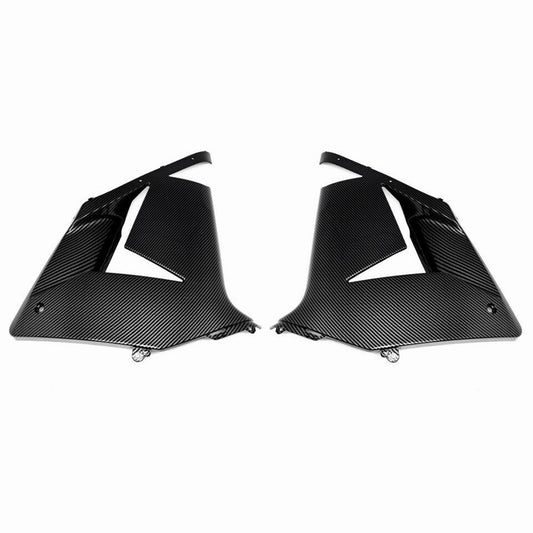 Carbon fiber front side frame turn signal fairing suitable for 2004 for Kawasaki ZX10R