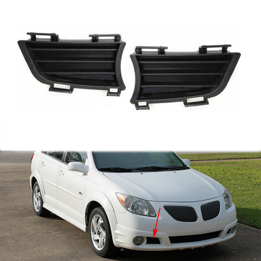 1 Pair for Pontiac Vibe 2005-2008 Front bumper Fog Light Lamp Frame Cover
