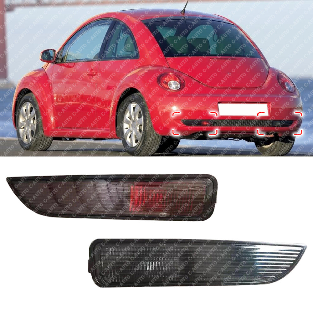 for Volkswagen Beetle 2006-2011Pair Rear Bumper Brake Stop Turn Signal Light