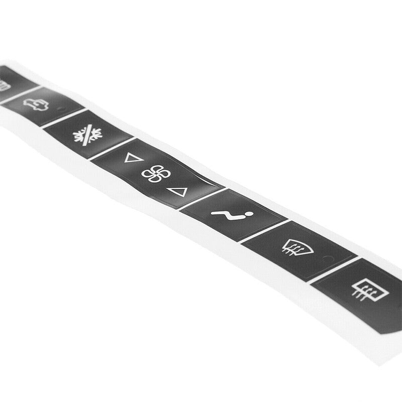 A/C Climate Control Button Repair Decals Sticker Fit for Chevy for Corvette C6 05-13