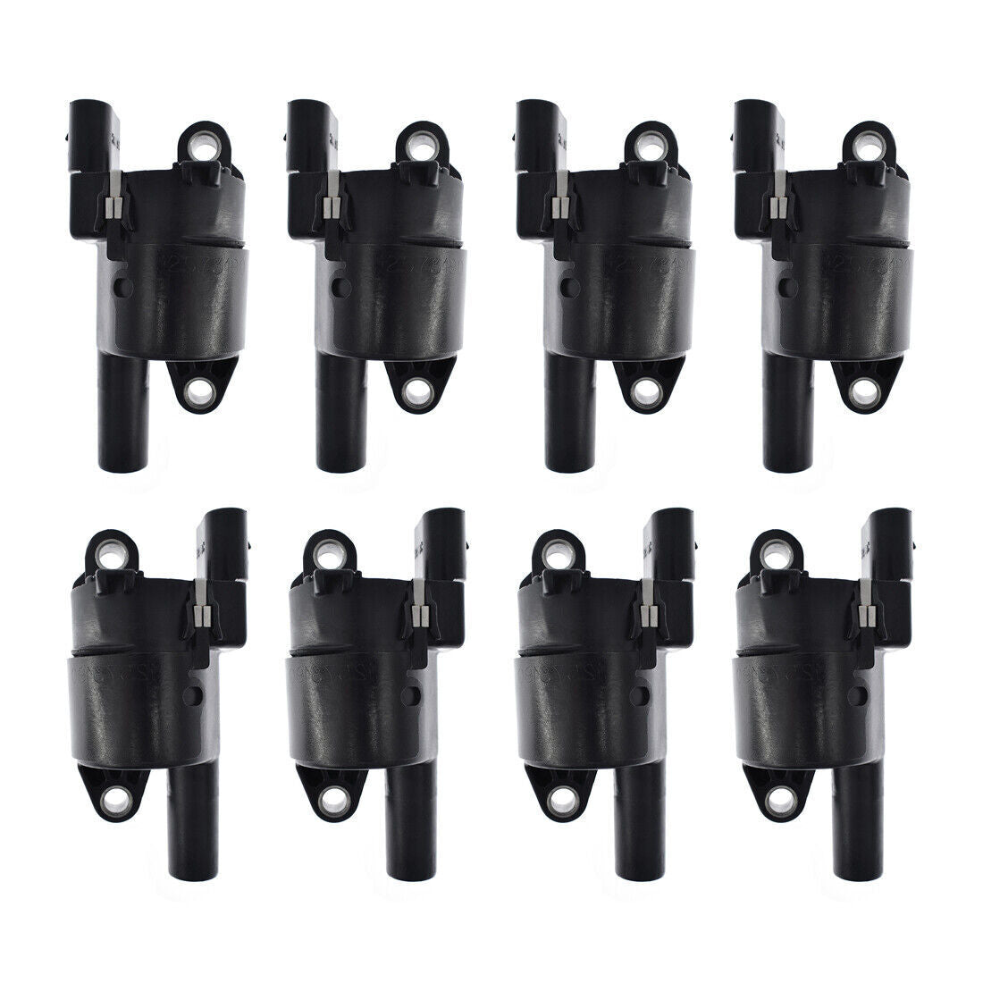 8x Round Ignition Coils for Buick for Chevrolet Express Silverado 1500 for GMC for Yukon