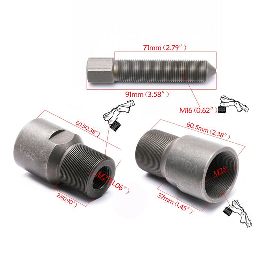 Magnetic generator stator flywheel rotor remover 27mm 28mm 16mm Motorcycle off-road stunt motorcycle ATV