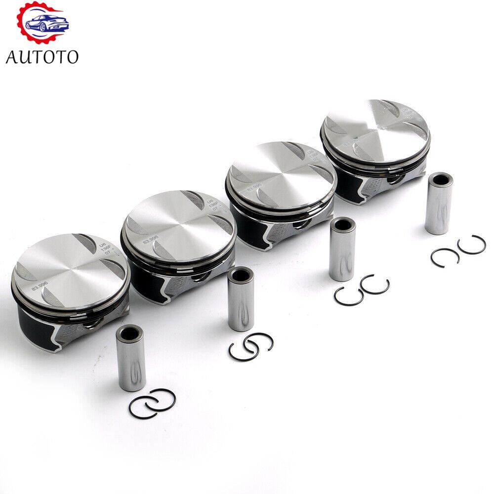 4x Pistons Rings ¦µ84mm for BMW E60 E83 E81 E90 118i 120i X1 X3 Z4 N46B20B 2.0 L4