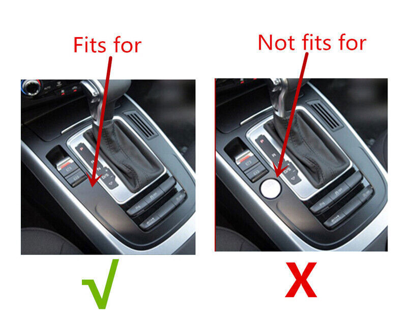 for Audi Q5 2009-2016 Silver Stainless Central Console Gear Shift Trim Cover B n