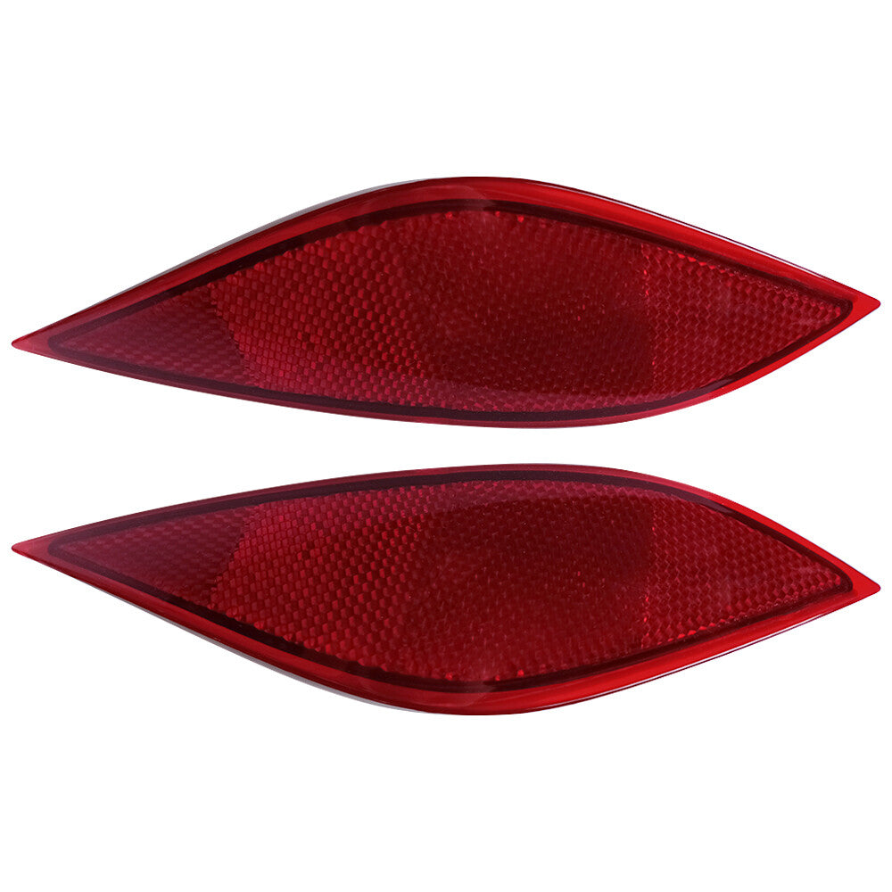 Pair Rear Reflector For 2019-2021 for Toyota Prius Driver and Passenger Side