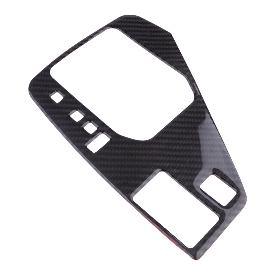 Carbon Fiber Gear Shift Panel Trim Cover Fit for for Subaru Crosstrek 2024 Replace v
