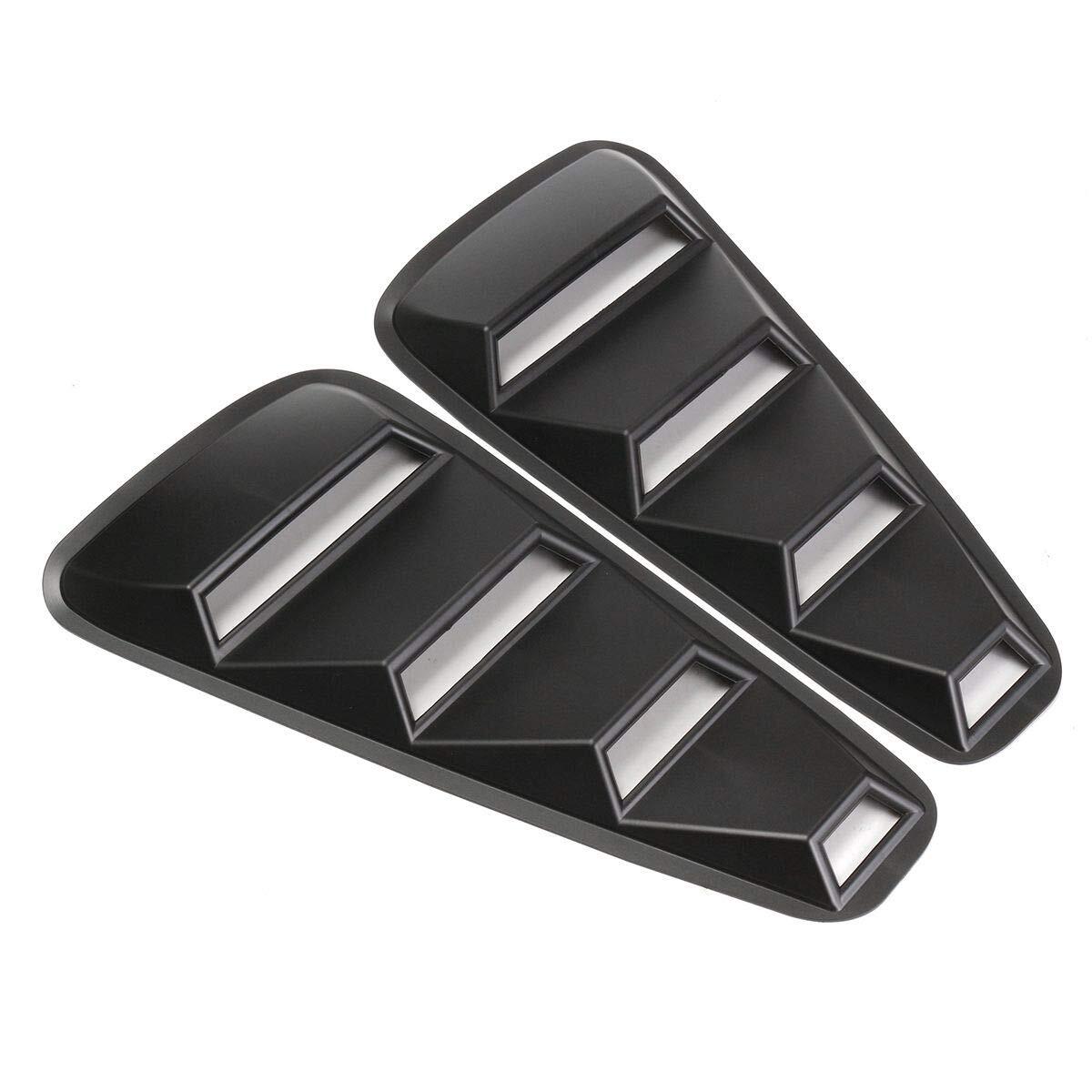 for Ford for Mustang 1/4 Quarter 2005 -2009 Side Window Louvers Scoop Cover Vent US