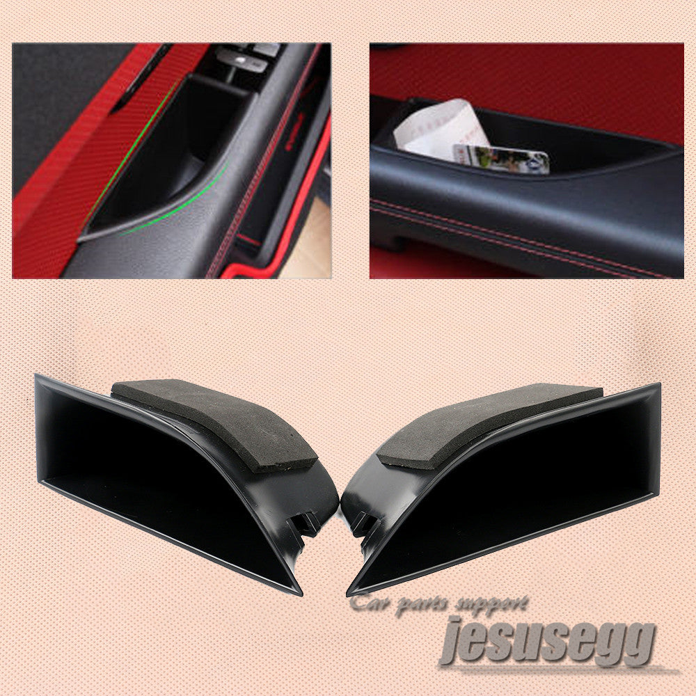 R+L 2x Front Door Box Storage Armrest Orginzer For Land for Range Rover Evoque 12-15 Q