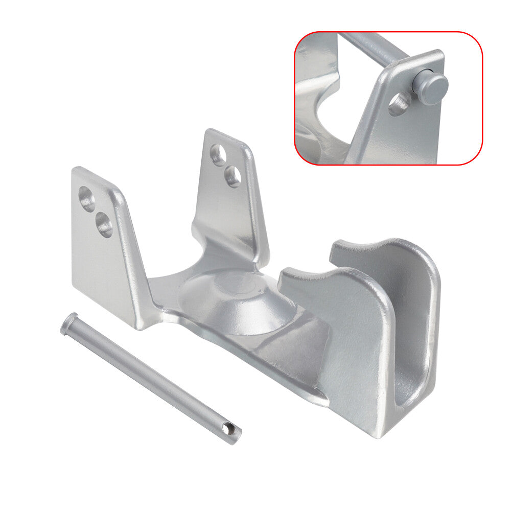 TL-50 Gooseneck Hitch Lock W/Combination Lock RV Livestock Hauler Trailer Silver Q