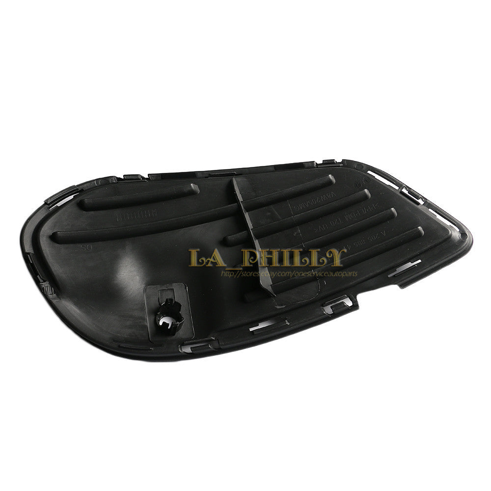 Set Right Bumper Grille Insert Face Bar Cover for Mercedes W205 C-Class 2015-16