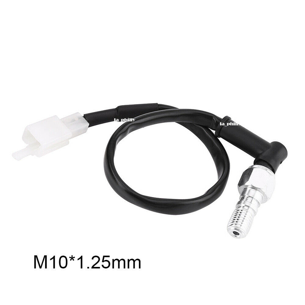 Motorcycle Hydraulic Brake Pressure Rear Light Switch Hollow Banjo M10X1.25mm Q