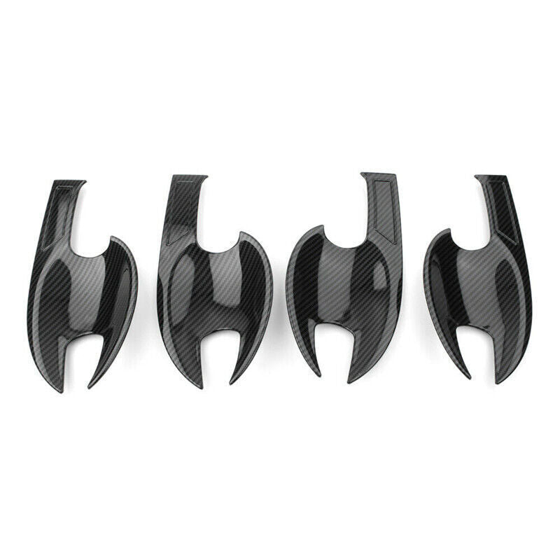 4P for Mazda 6 Atenza 2014-2016 Carbon Fiber External Door Bowl Cup Cover Trims