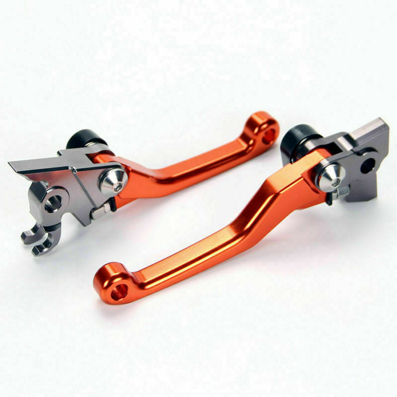 Pivot Brake Clutch Levers for 250 350 EXC/F (SIX DAYS) 2014-2018 Orange