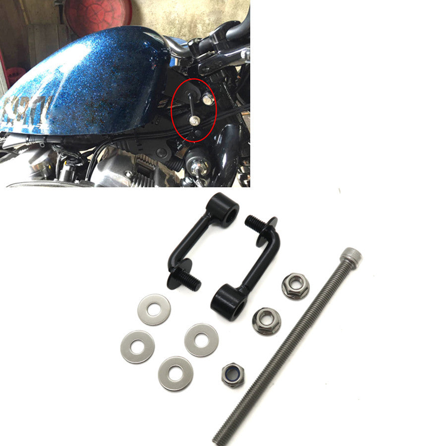 Durable 2 Tank Lift Riser Kit for Harley Sportster SuperLows Nightsters 1995-17 Q