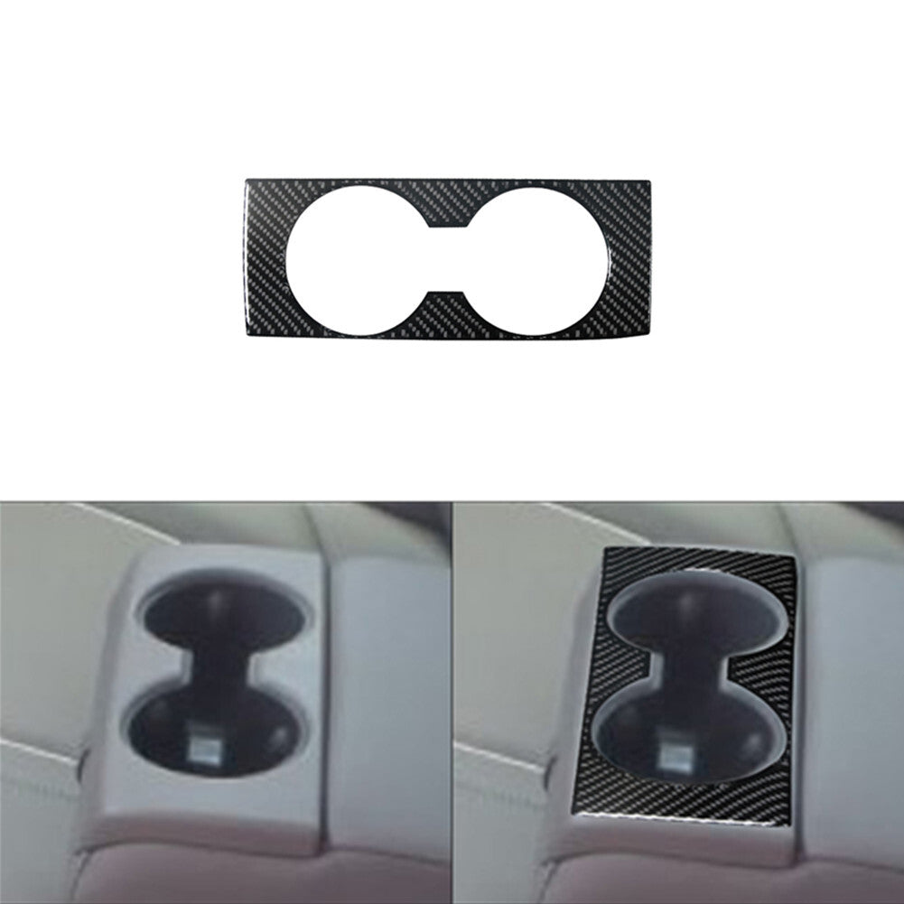 Carbon Fiber Above Glove Box Handle Cover Trim for Jeep for Wrangler JK 2011-2017 v