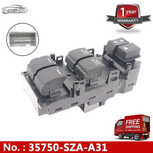 Suitable for 2008-2015 for Honda Pilot 3.5L Power Master window control switches 35750-SZA-A31
