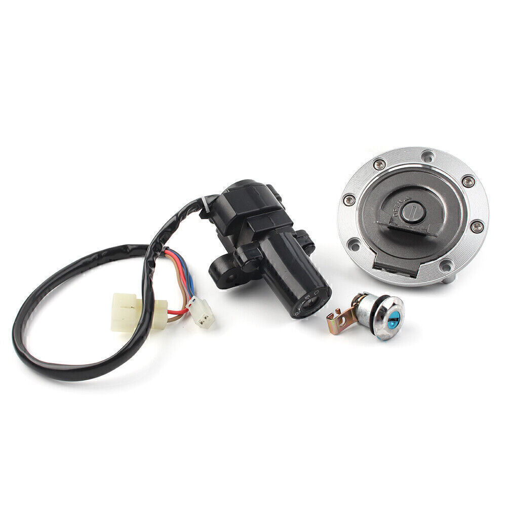 Ignition Switch Gas Cap for Seat Lock Key Set For 1998-99 2004-2012 05 for Yamaha YZF R1