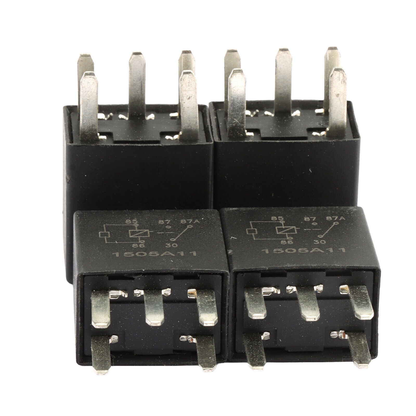 4x G8V-RH-1C7T-R-DC12 12V 35A High Current Multi-Purpose Micro Relays For GM Q