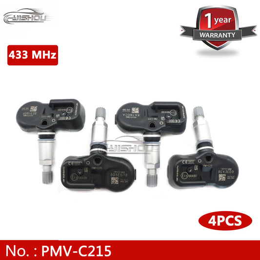 (4) PMV-C215 42607-48020 Tire Pressure Monitoring System (TPMS) for Toyota for Lexus LC RX