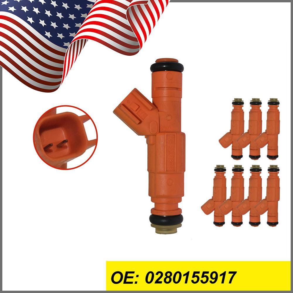8X Fuel Injectors for Ford F-150 F-250 for Lincoln 2005-2007 5.4L V8 0280155917