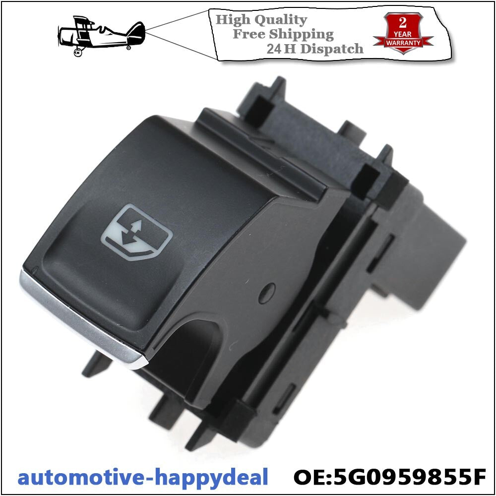 3X Passenger Side Window Switch Button for VW for Golf GTI MK7 5G0959855F
