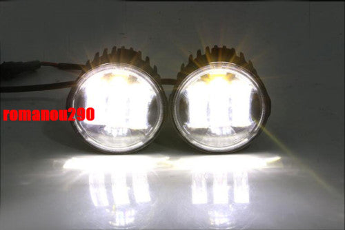 for Nissan Rogue Sport 2017-2019 White Yellow light change LED Front Fog Lamp
