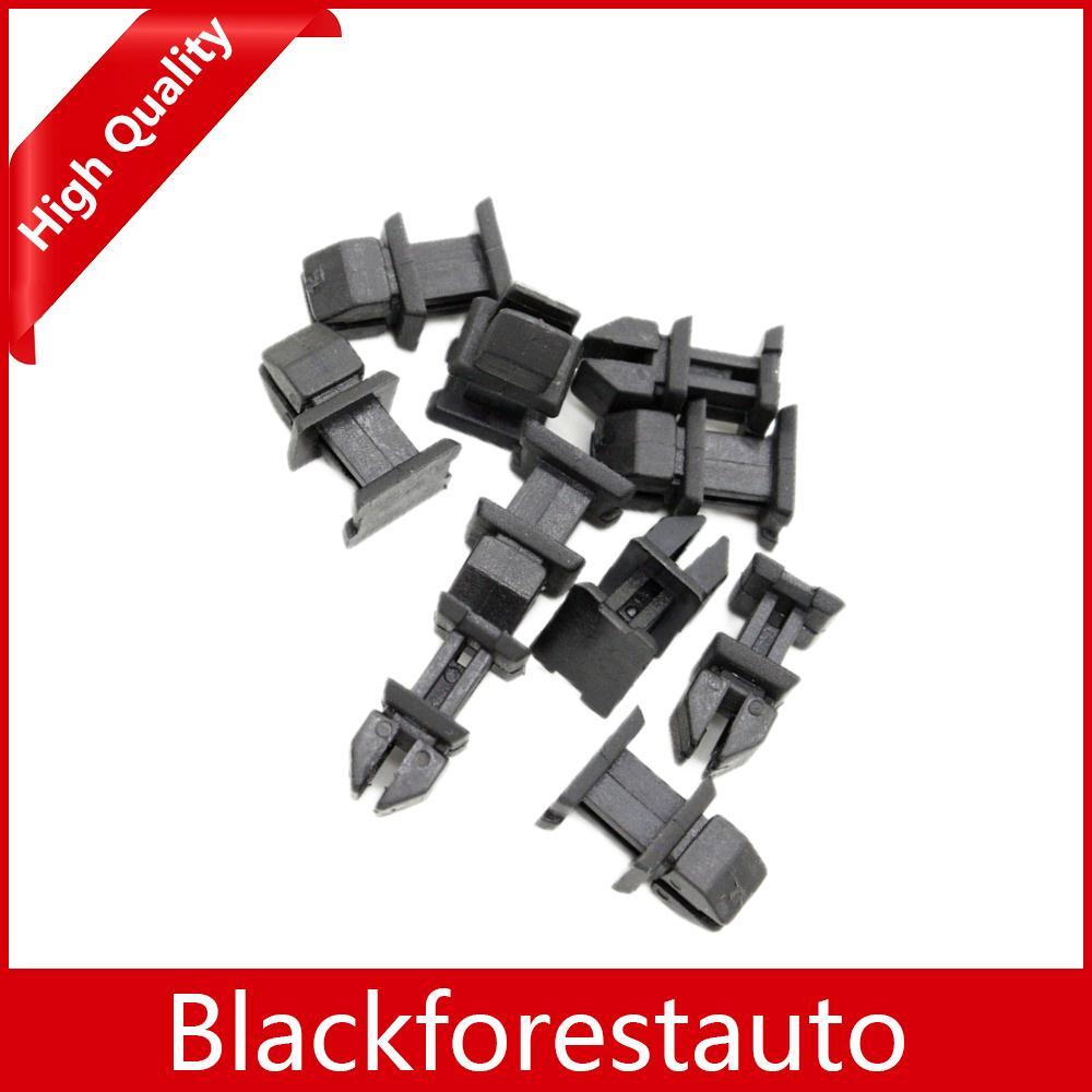 30Pc for Mercedes A B C CLK CL Interior Trim Fastener Plate Retainer Clips Black