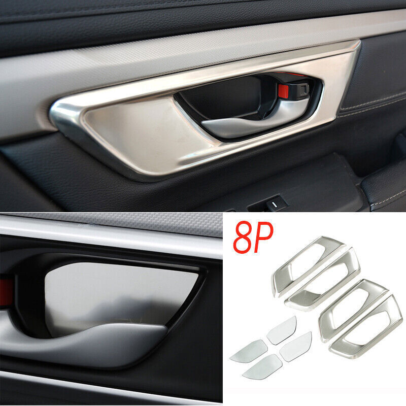 Chrome Front Grille Grill Cover Trim Bumper Mesh For Highlander 2014-2016 v