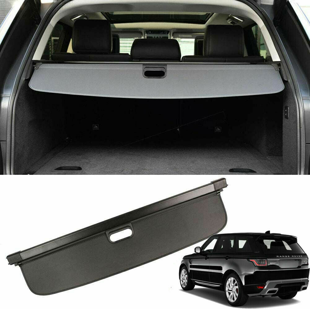 for Range Rover Sport 2014-2021 Black Car Trunk Cargo Cover Security Retractable