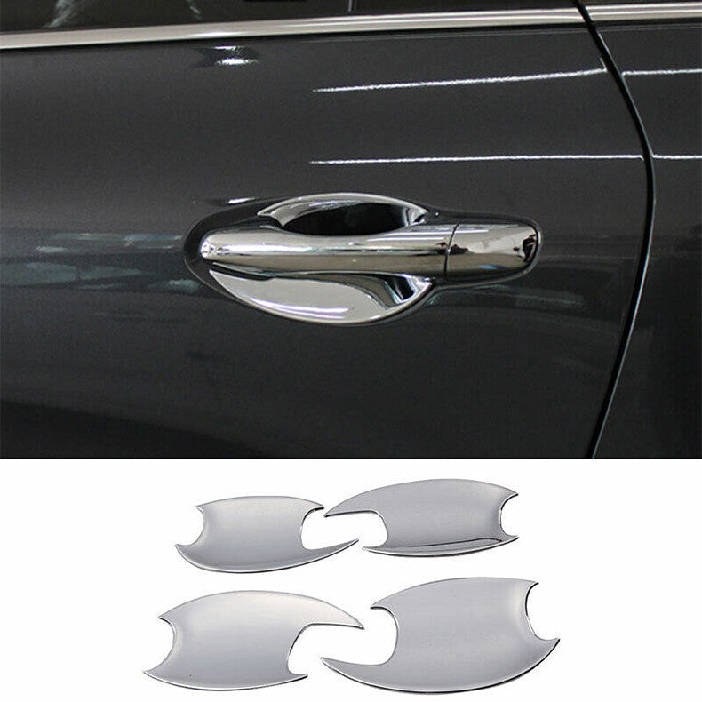 for Kia Sorento 2016-2020 Chrome Exterior Door Handle Bowl Molding Cover Trim 4x