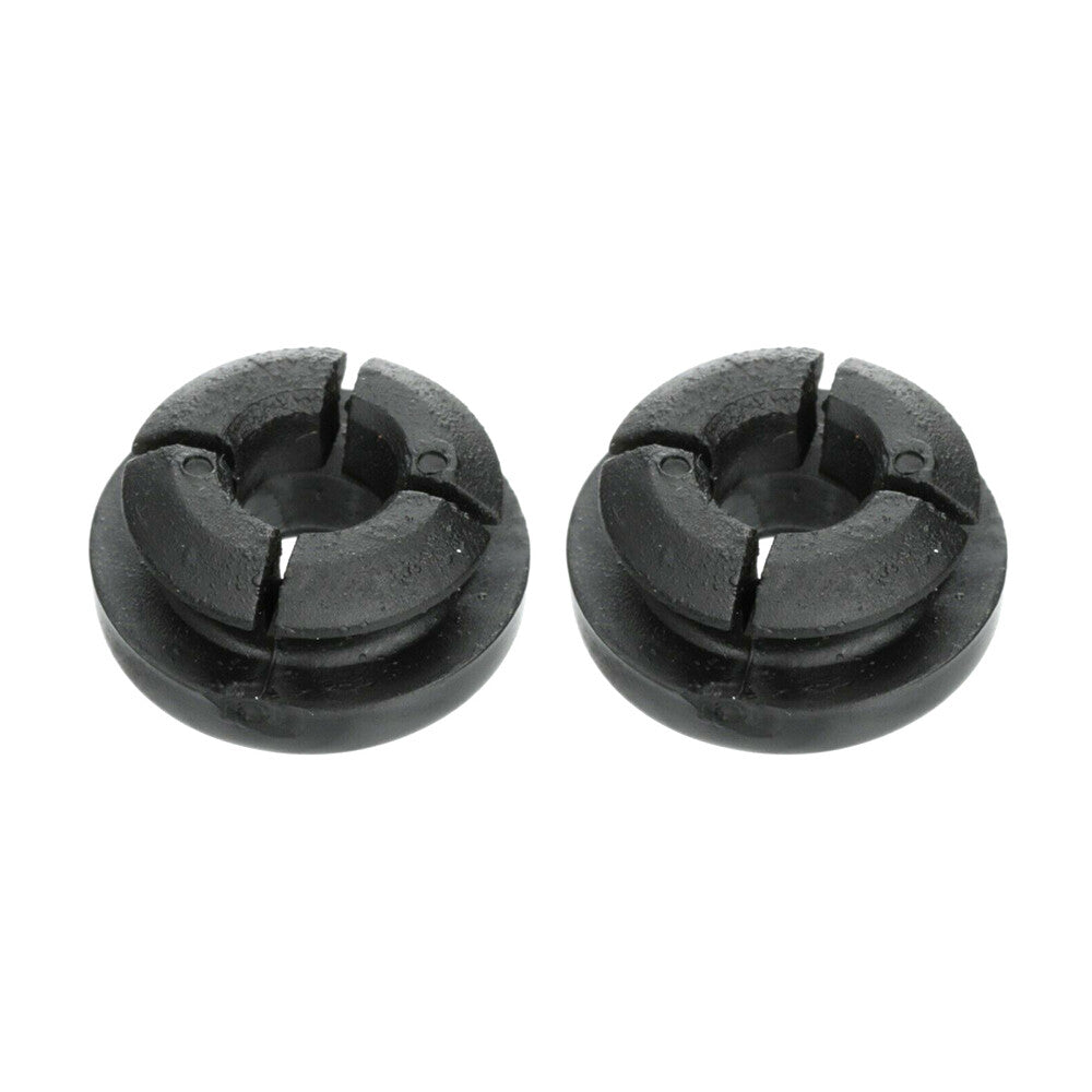 2X Hood Support Prop Rod Grommet Rubber Black for Nissan for Altima Sentra Quest NEW
