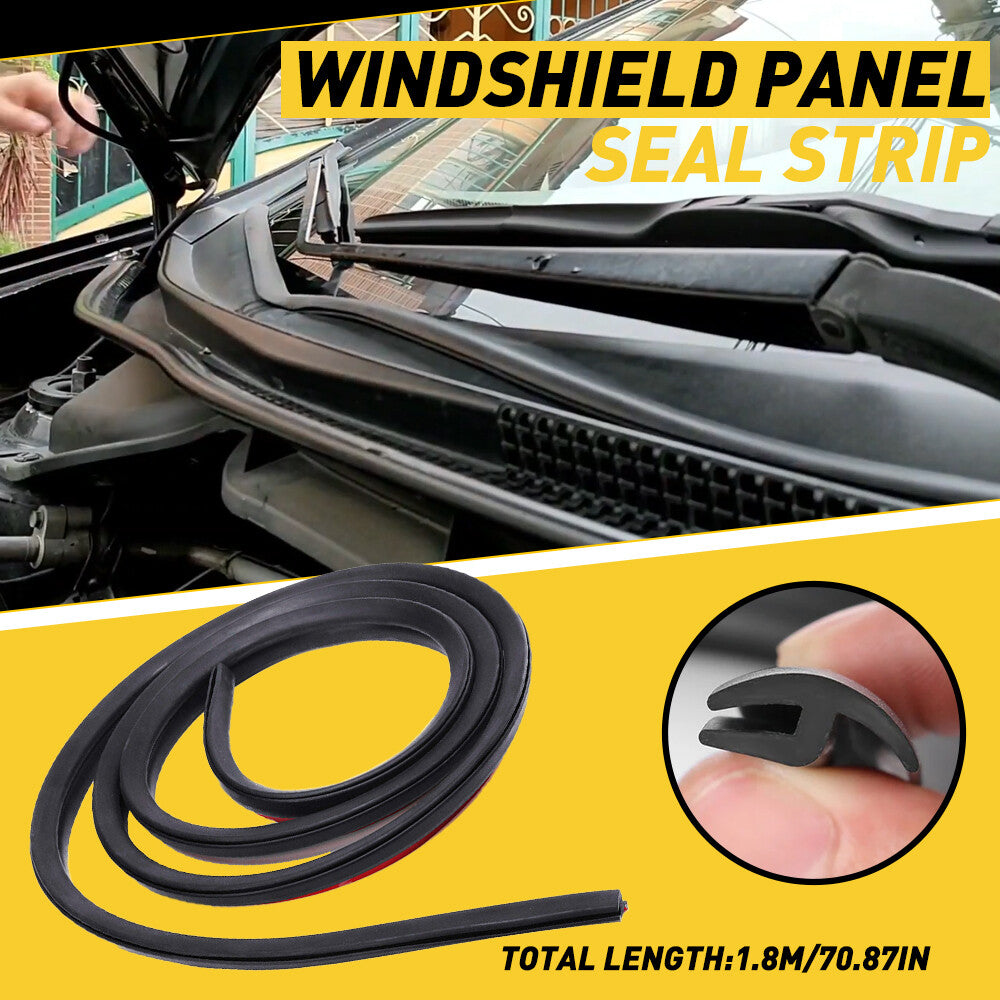18m rubber car seal ring front windshield panel seal decorative molding strip B- v