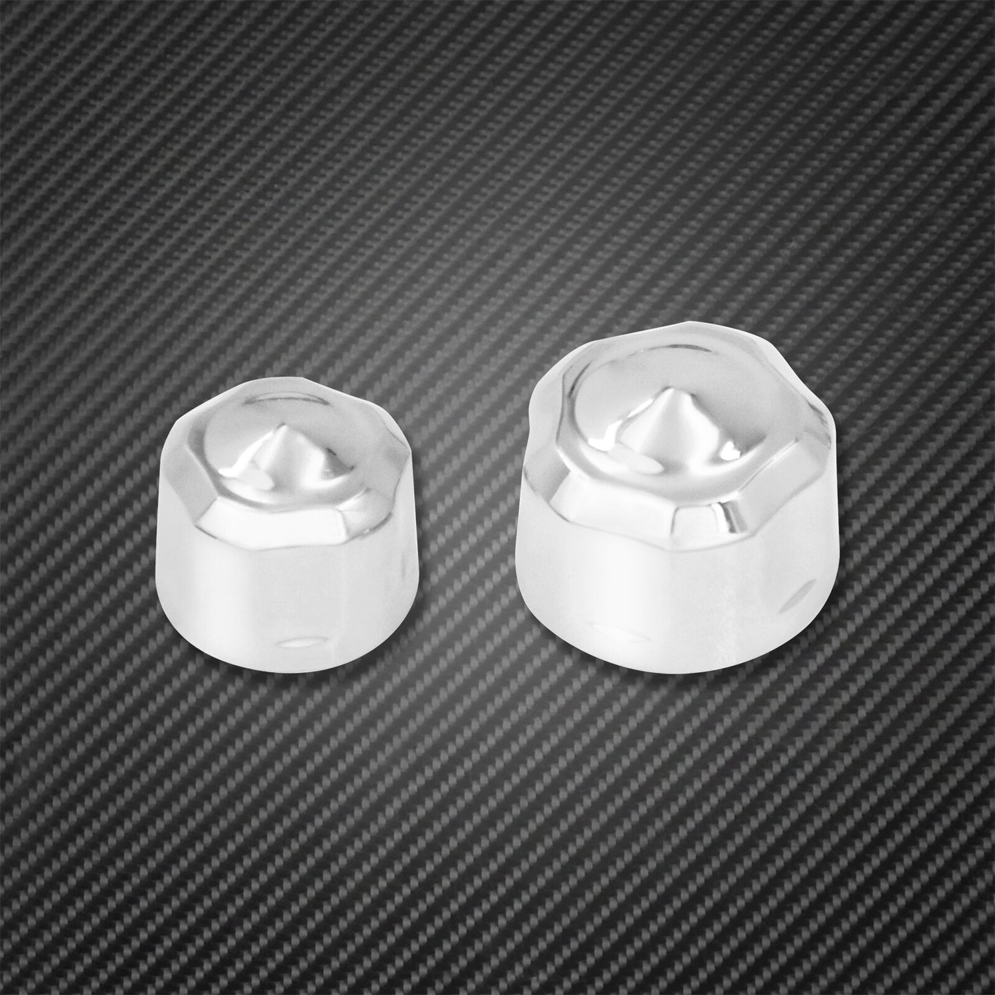 60pc Plastic Engine Kaps Bolt Covers Cap Fit for Harley M8 Touring Softail 18-23