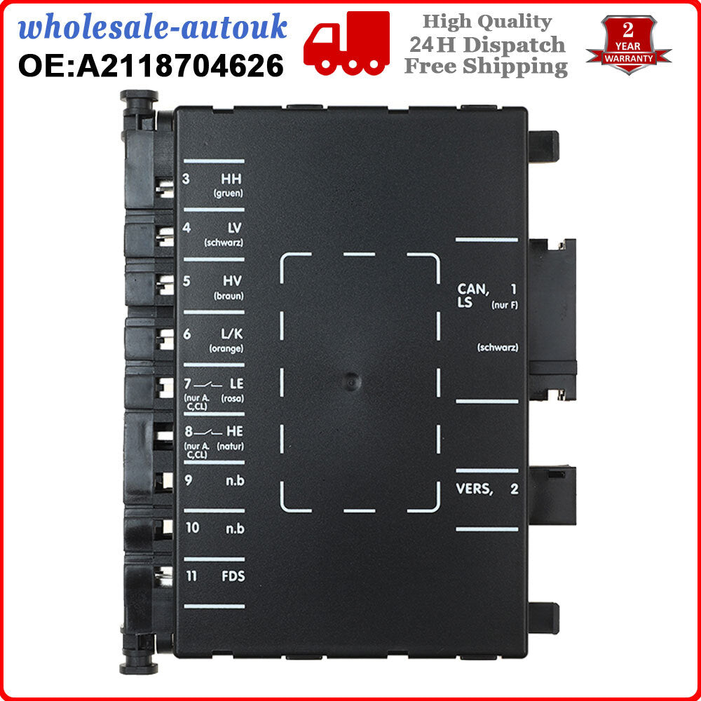 Power Control Module Front Left Driver Side for Mercedes W211 W203 W209 Q