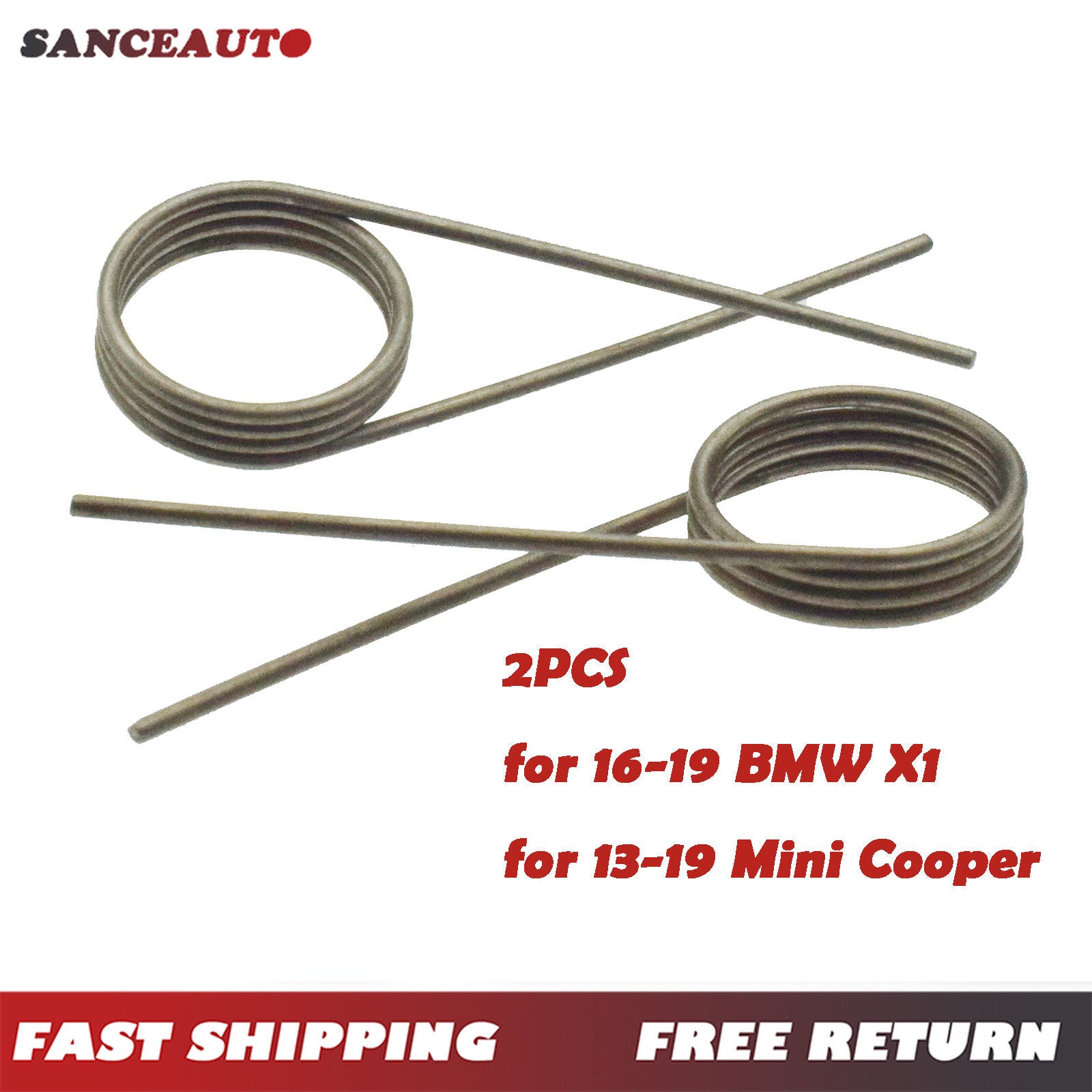 2-pack torsion springs for Gearshift Steptronic, suitable for X1 and for Mini Cooper . (Item number: 25168635850) n