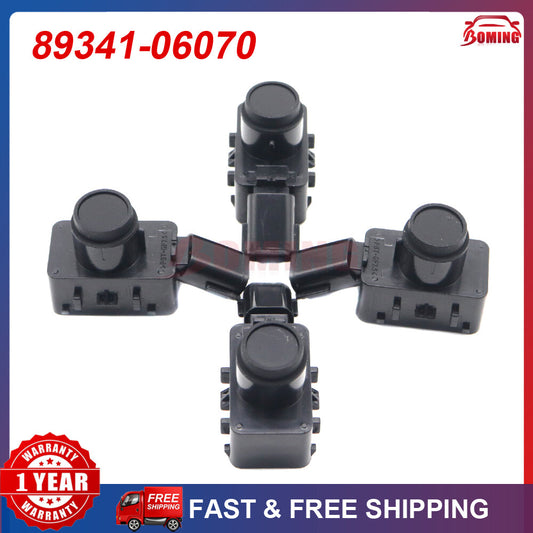 New 4-piece anti-collision parking distance sensor 85341-06070 for Camry , RAV4, for Avalon , and for Lexus . Q