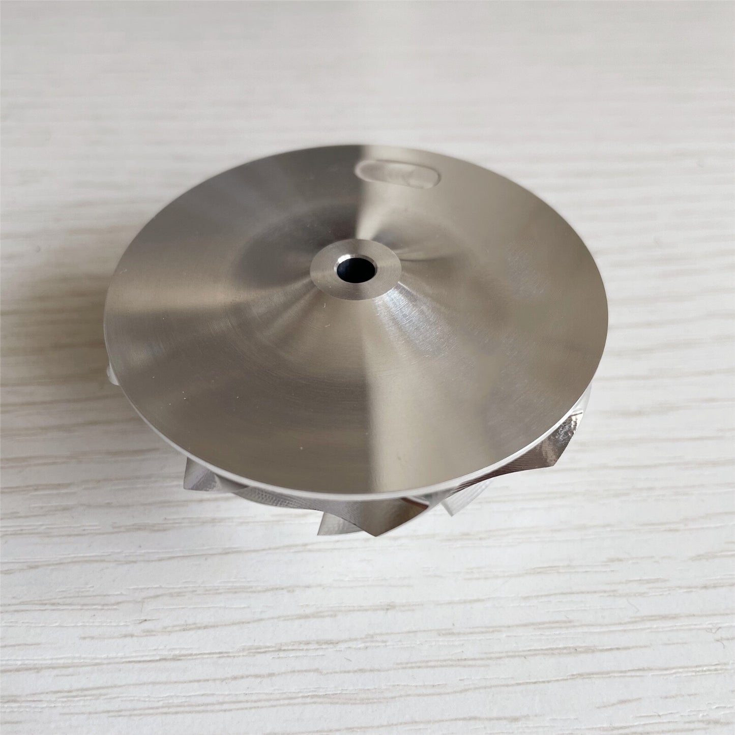 K04 Reverse 40.80/51.00 mm 6+6 Blade Performance Turbine Blank Compressor Wheel