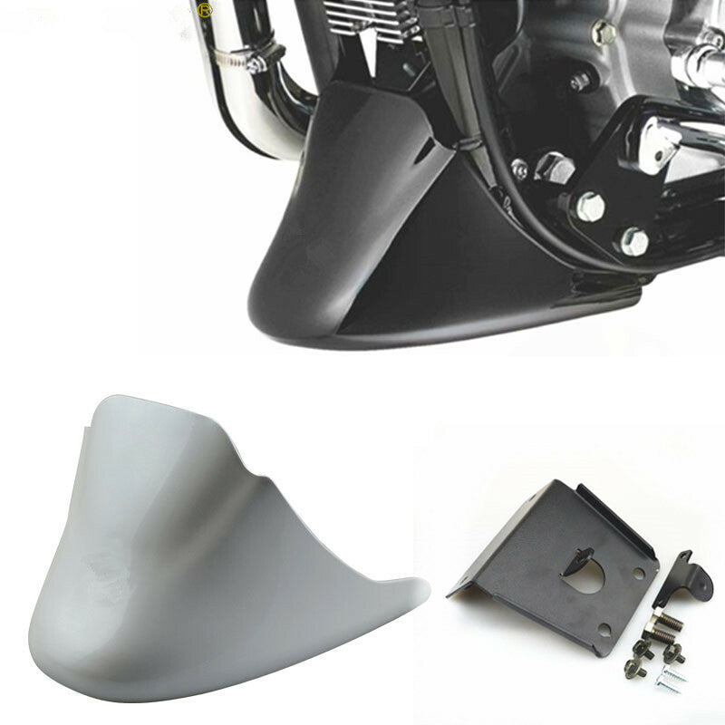 White Chin Fairing Front Spoiler Cover for Harley Sportster XL 883 XL1200 04-14 Q