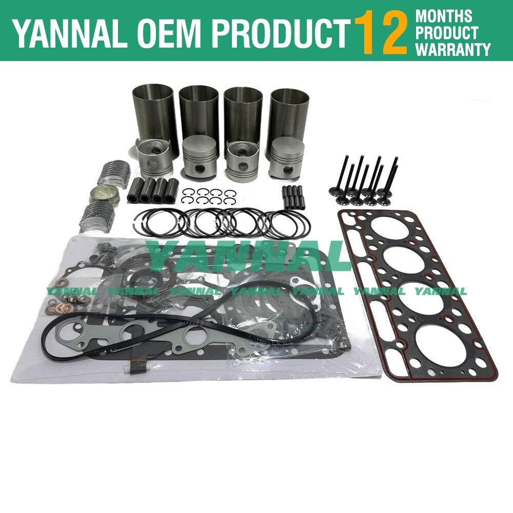 V1501 Engine Overhaul and Reconstruction Kit for Tractors with Washer Kit and Bearing Rings