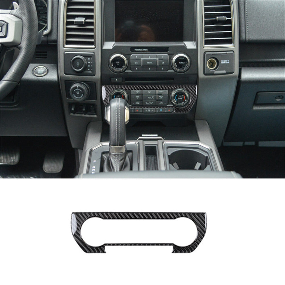 2Pcs Red Carbon Fiber Defogger Vent Frame Cover Trim for Chrysler 200 2011-2014 v