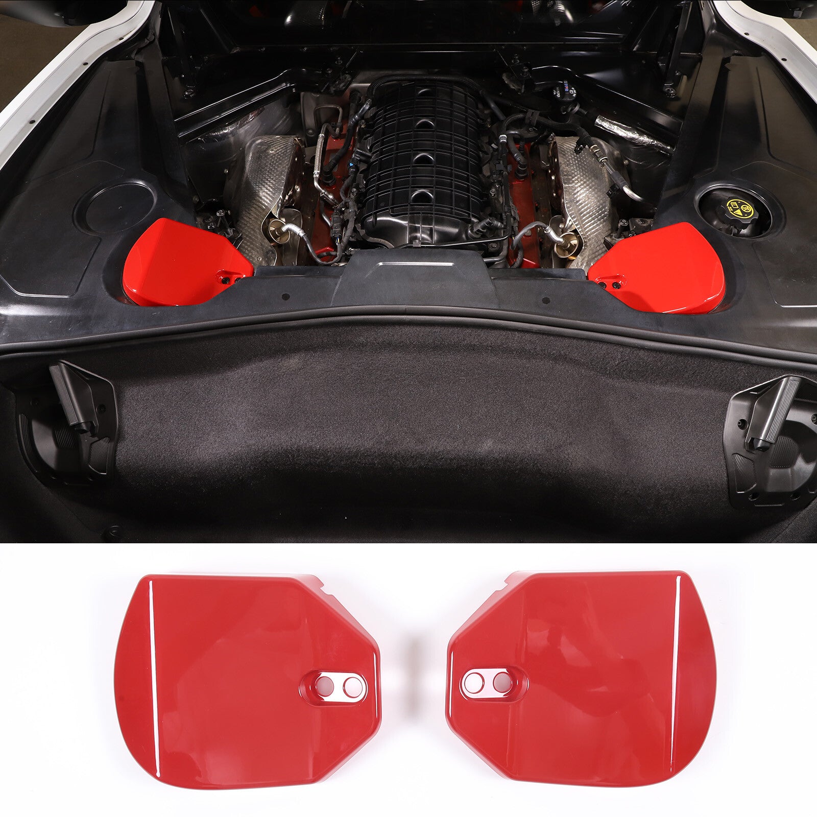 Carbon Fiber Side Window Louver Shutter Cover Trim for Camry 2012-2016- v