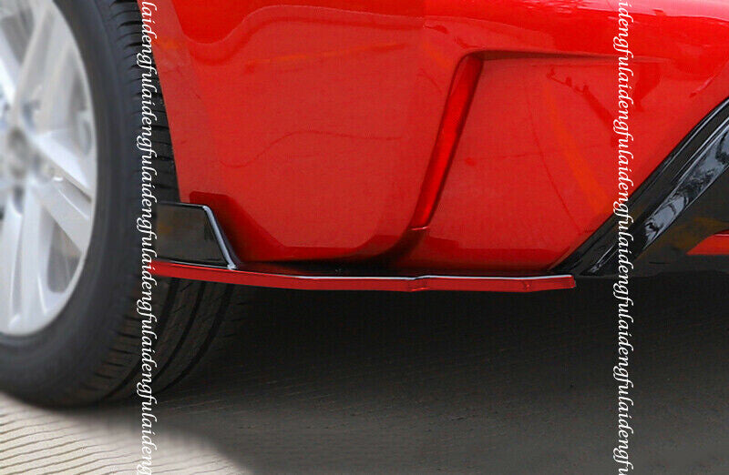 for Toyota for Corolla Sedan 2019-22 Rear Bumpers Lip Side Skirt Splitter Protection