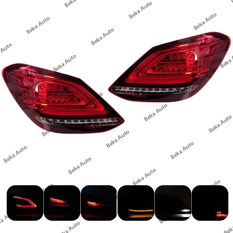 1 piece for Mercedes-Benz C-Class W205 C180 C200 2019 2020 Right LED Taillight